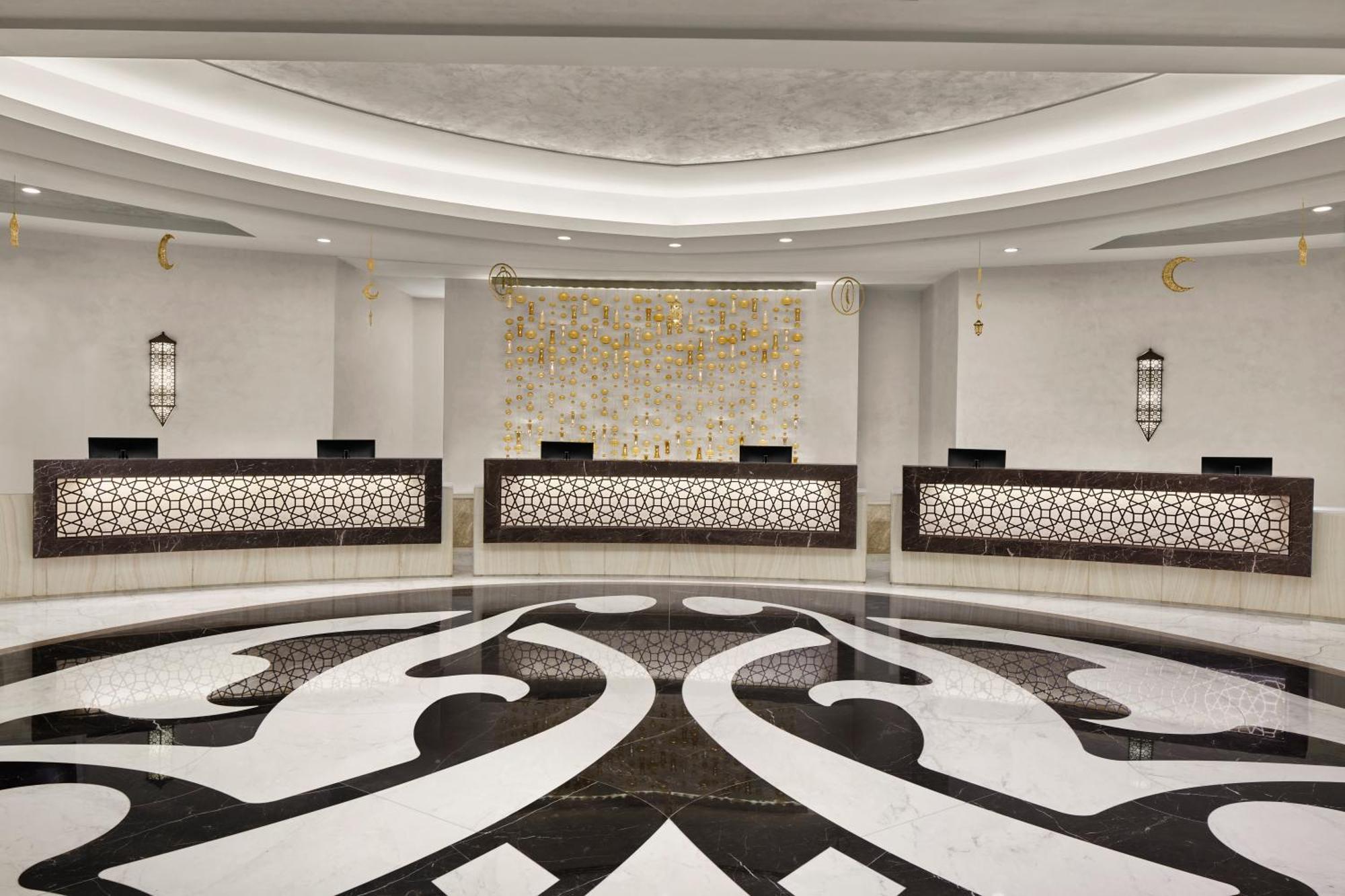 Hotel Conrad Jabal Omar Makkah Mekka Exteriér fotografie The lobby of the hotel