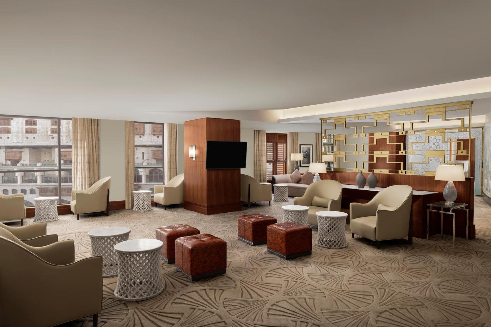 Hotel Conrad Jabal Omar Makkah Mekka Exteriér fotografie The Club lounge at San Francisco International Airport